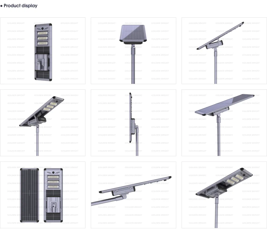 Wholesale 40-120W Best Price Outdoor All in One Solar Street LED Garden Energy Saving Sensor Security Lanscape Light