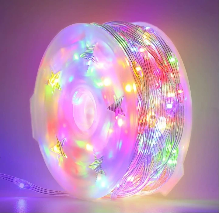 LED Illusion Micro String Lights Waterproof Outdoor Patio Lighting Christmas Decoration Lights