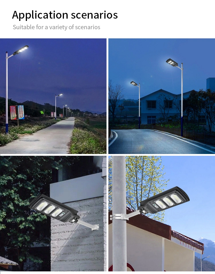 Outdoor Solar Lamp with 3 Light Mode Waterproof Motion Sensor Security Lighting for Garden Patio