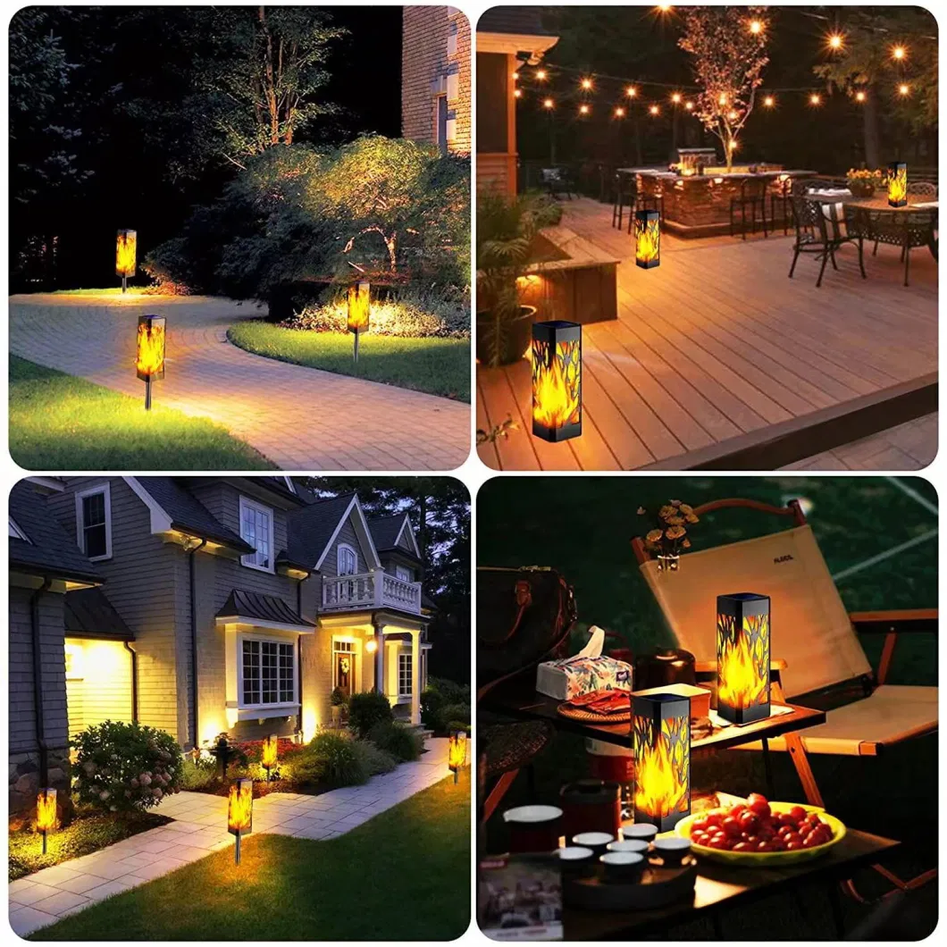 Street Wholesale Fickering Torch Outdoor Backyard Patio High Satisfaction Solar Garden Light