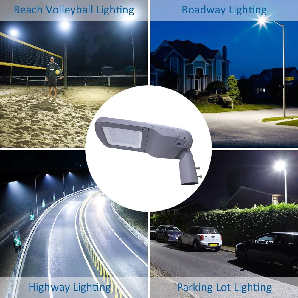 Outdoor Public Car Park IP66 Solar 50W/60W/80W/100W/120W/150W/200W/300 Watt LED Street Lamp with Garden Highway Area Road Roadway Squares Parking Lot Lighting