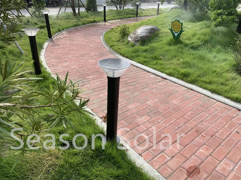 Height Customized Solar Energy LED Light Lamp Outdoor Lawn Bollard Solar Garden Light with LED Lights