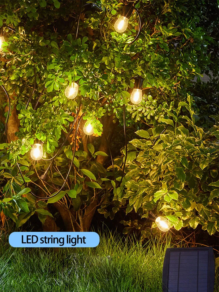 Fashionable Globe Outdoor Solar String Lights