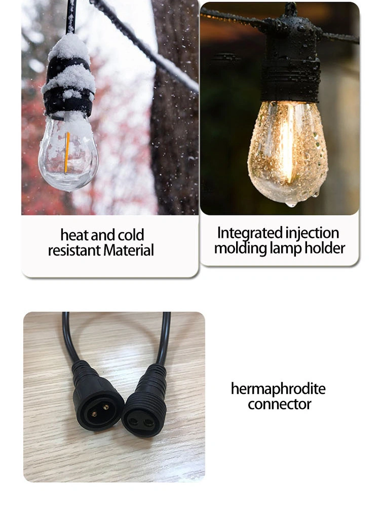 Fashionable Globe Outdoor Solar String Lights