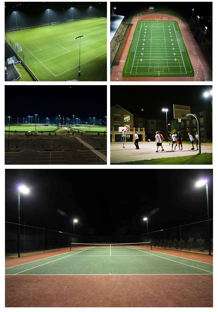 IP66 Outdoor Round Cricket Tennis Courts Soccer LED Flood Field 400W 500W 600W 800W 1000W 1200W High Mast Sport Stadium Light