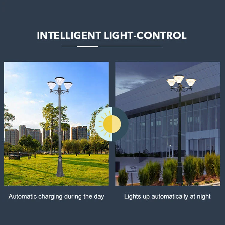 Patio Driveway Landscape Path Garden with Motion Sensor Security Solar Street Lights