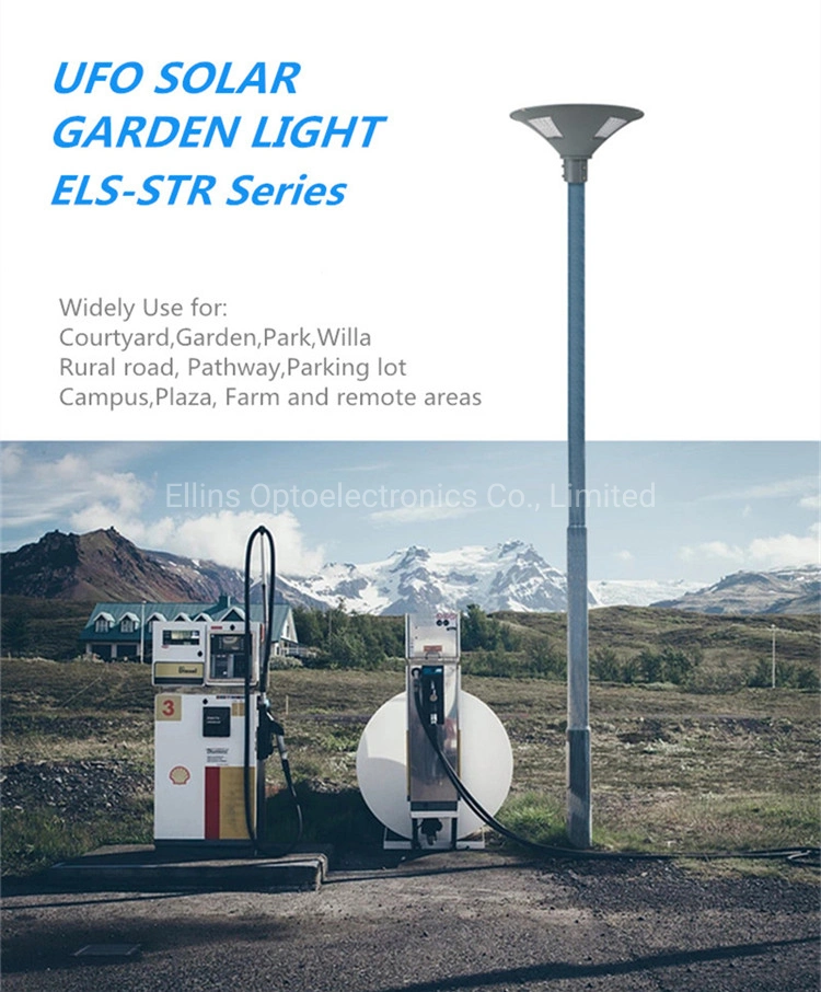 20W 30W Outdoor LED Solar Lamps for Landscape Garden Patio