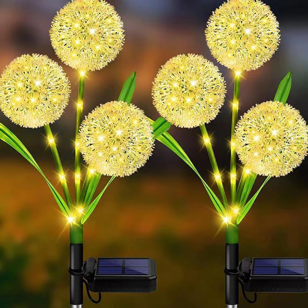 Outdoor Solar Garden Lights, 36LED Dandelion Waterproof Solar Powered Light Garden, Solar String Lights for Pathway, Backyard, Patio, Party Ci24837