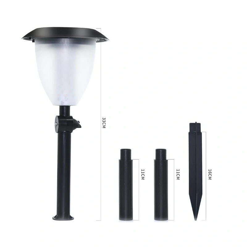 Solar Power LED Flame Torch Design Light Waterproof Decorative Garden Patio Pathway Outdoor Lamp Esg12025