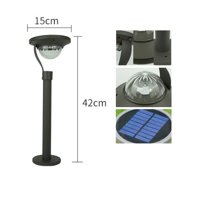 2020 New High Quality Auto Work Backyard Path Solar Garden Light