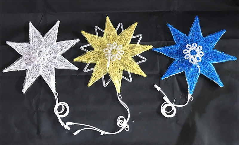 Christmas Star Price Christmas Street Light Fairy Shaped Ring Decoration Night Acrylic Lamp Stars