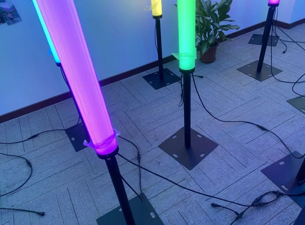 Wholesale Addressable Shadowless LED Tube Outdoor Lights for Stage Garden Decoration