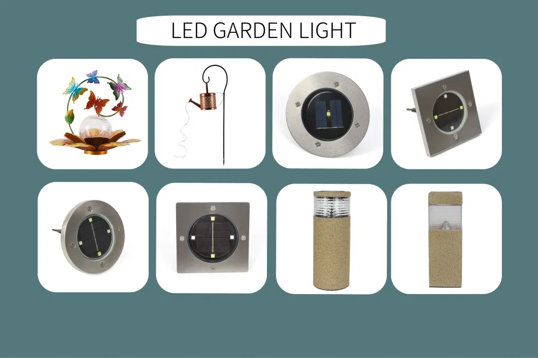 LED Outdoor Lawn Path Garden IP44 Solar Power Light