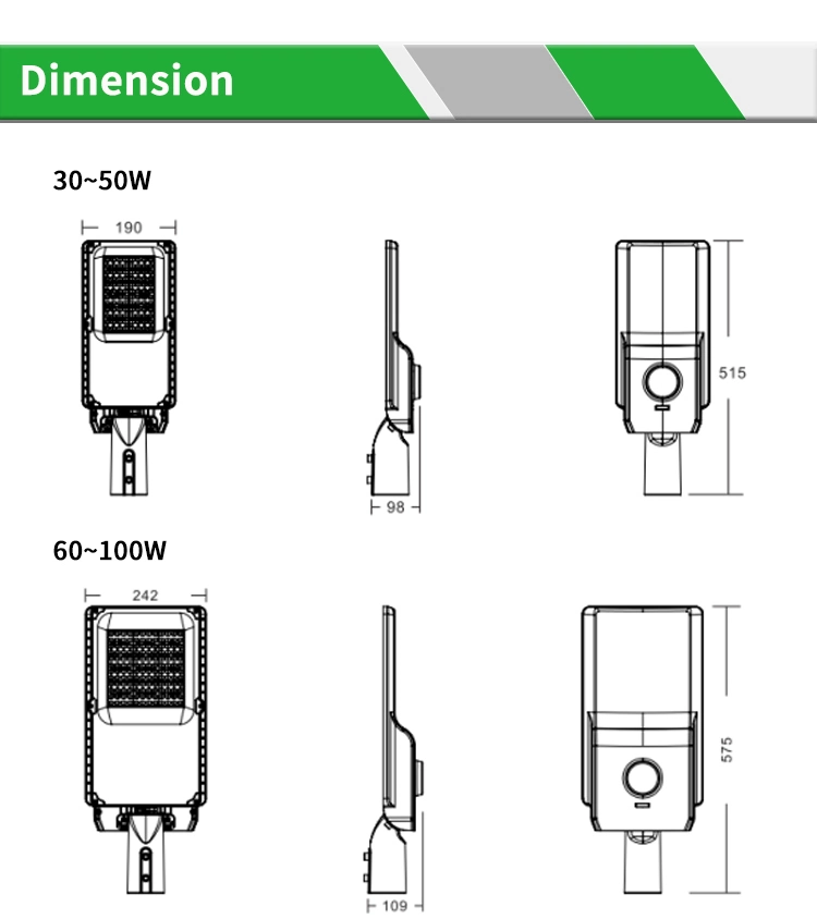 Outdoor Lighting Fixtures Wall Mount Exterior Guard Yard Decoration LED Flood Street Lighting 40W 60W 80W LED Dusk Dawn Barn Light