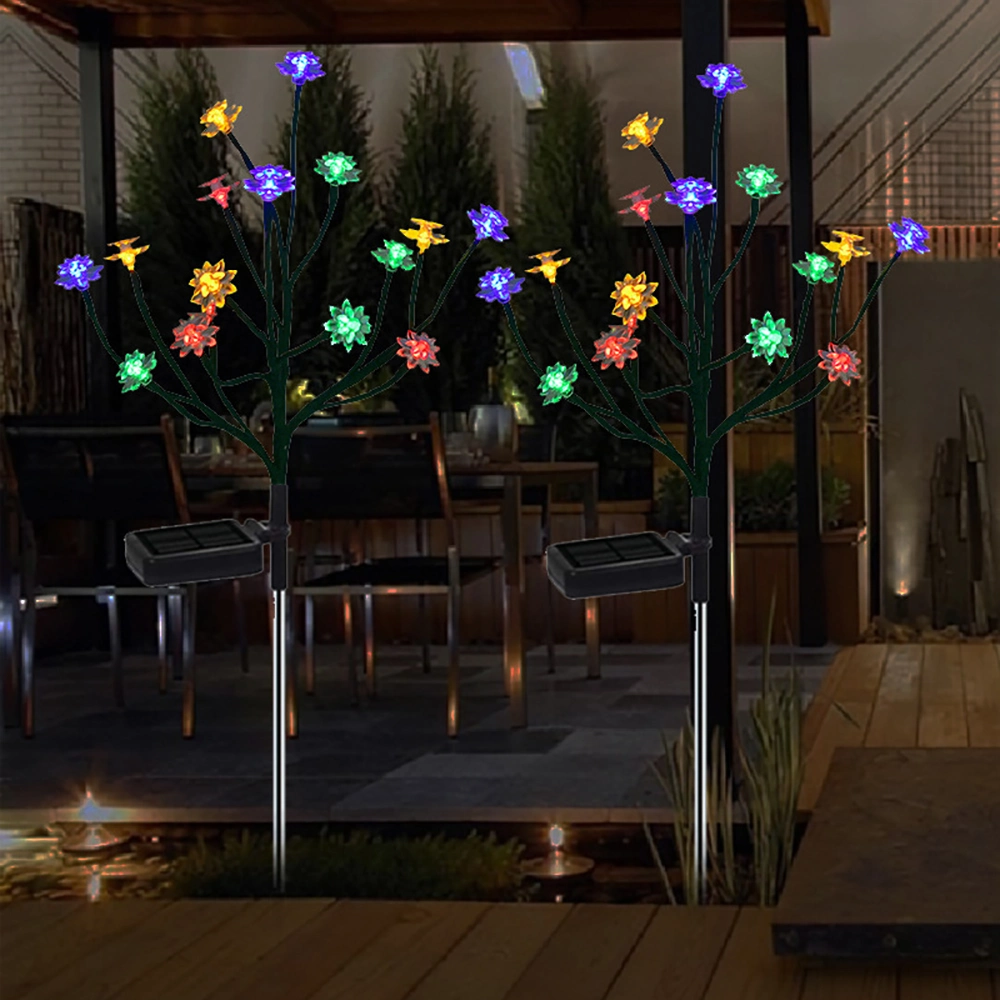 Solar Garden Lights Solar Flower Landscape Lights Solar Decorative Ci24861