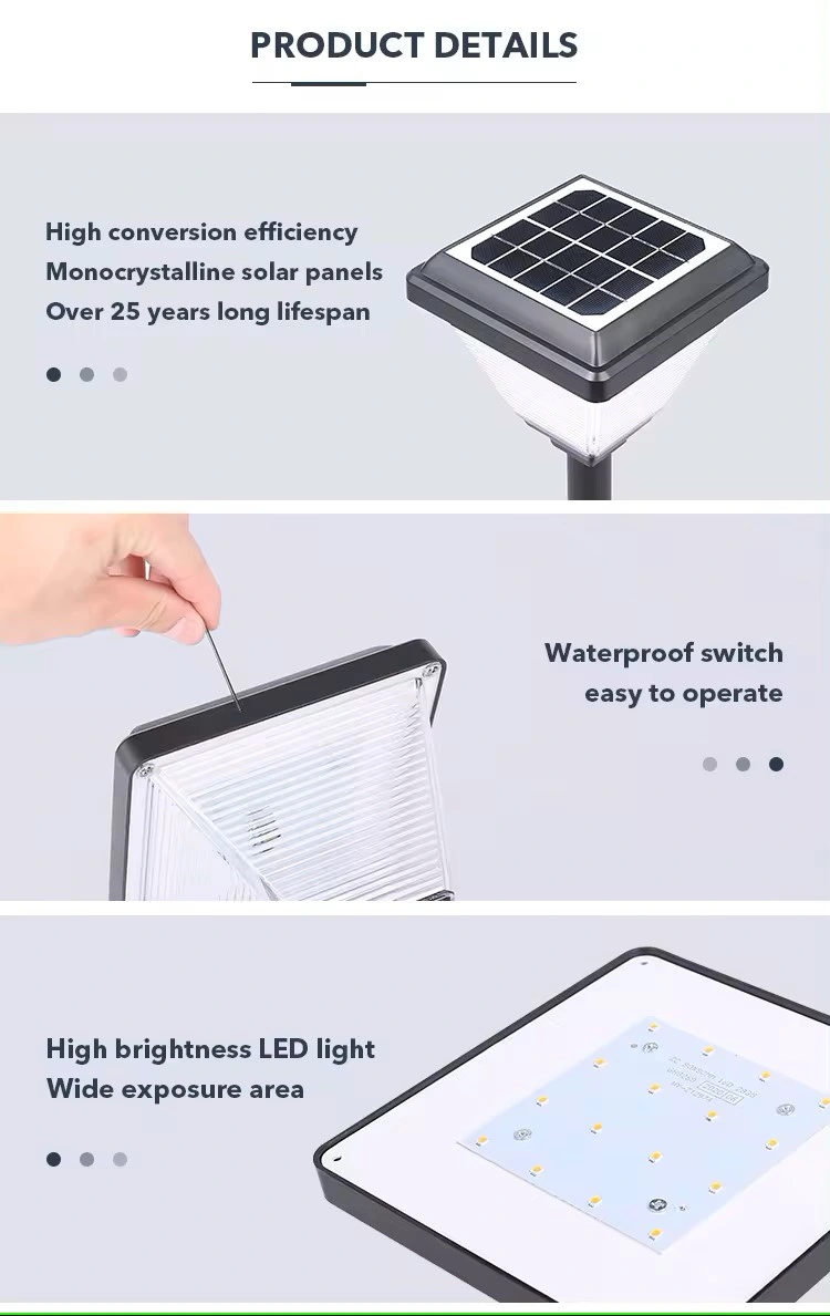 Dawn Solar Pathway Lights Outdoor LED Solar Garden Lights Patio Yard Garden Walkway Solar Lawn Lights