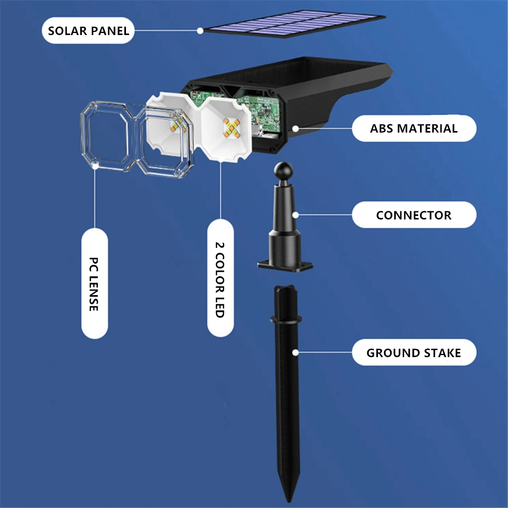 New High Brightness LED Solar Garden Light for Outdoor Yard Driveway