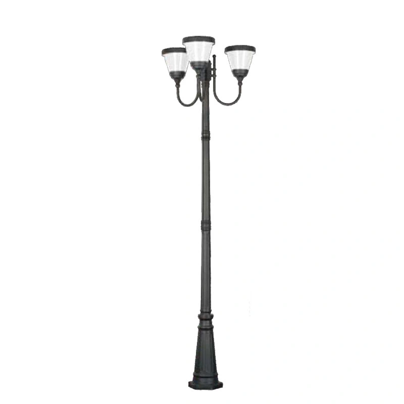 Aluminum Waterproof Solar Garden Post Light Solar Light with Pole for Yard Outdoor Patio Garden Lamp Garden