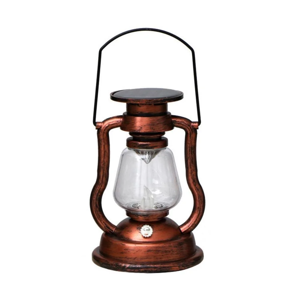 Hanging Candlelight Solar Powered Retro LEDs Oil Lamp Flickering Flameless Solar Lantern Outdoor Hanging Lighting for Patio Garden Yard Tent Bl21223