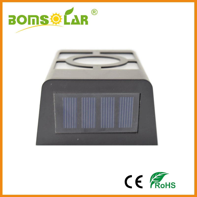 Garden Solar Powered Fence Lights Outdoor Yard Deck Light LED Step Patio Lights Solar Step Lamp New Upgraded Balcony Waterproof