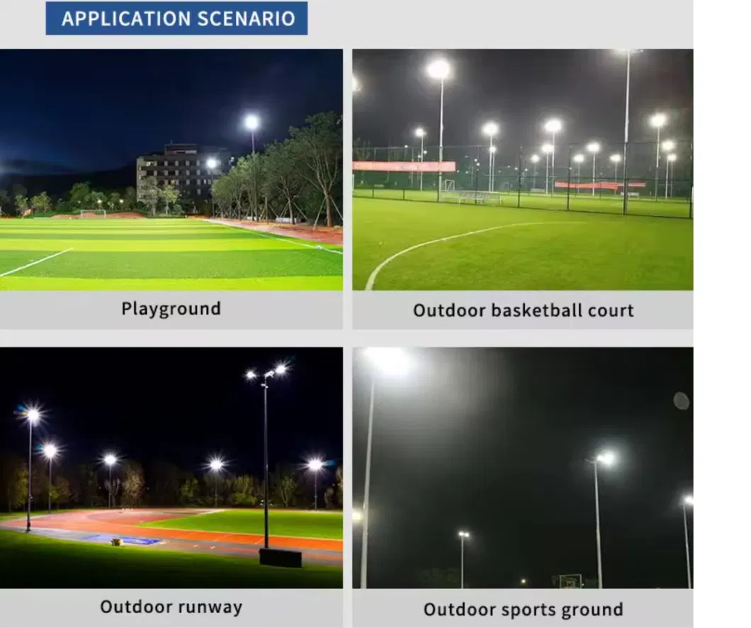 200W-1200W Waterproof Module LED Stadium Lights for Football or Soccer Field