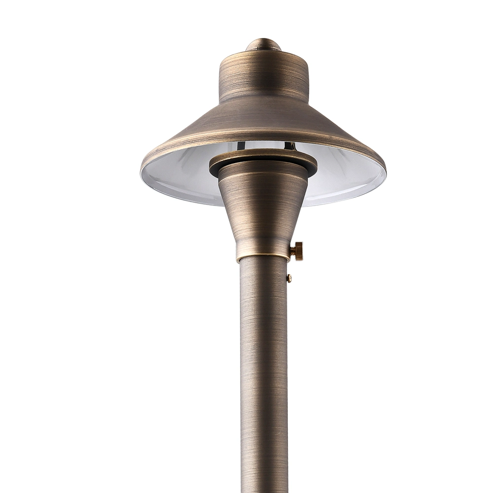 Cass Brass Outdoor LED Garden Landscape Lighting Patio Decorative Stake Path Light Pathway Light