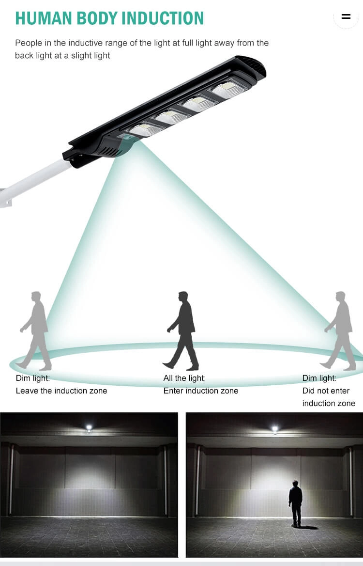 Black Solar Street Lights Powerful Low Price Solar Panel LED Street Light Manufacturer