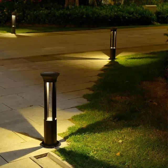 Outdoor LED Patio Light Waterproof IP65 Bollard Lighting Landscape Yard Garden Lawn Light