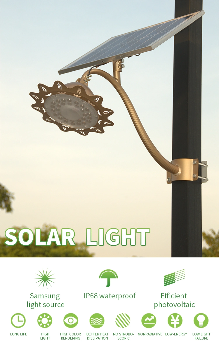 Solar Outdoor Garden Decking Lights 60W 100W 200W IP65 Solar Path Lights Solar Landscape Lights Made in China