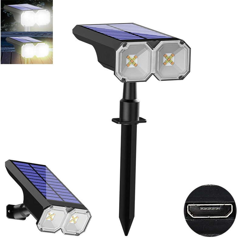 New High Brightness LED Solar Garden Light for Outdoor Yard Driveway