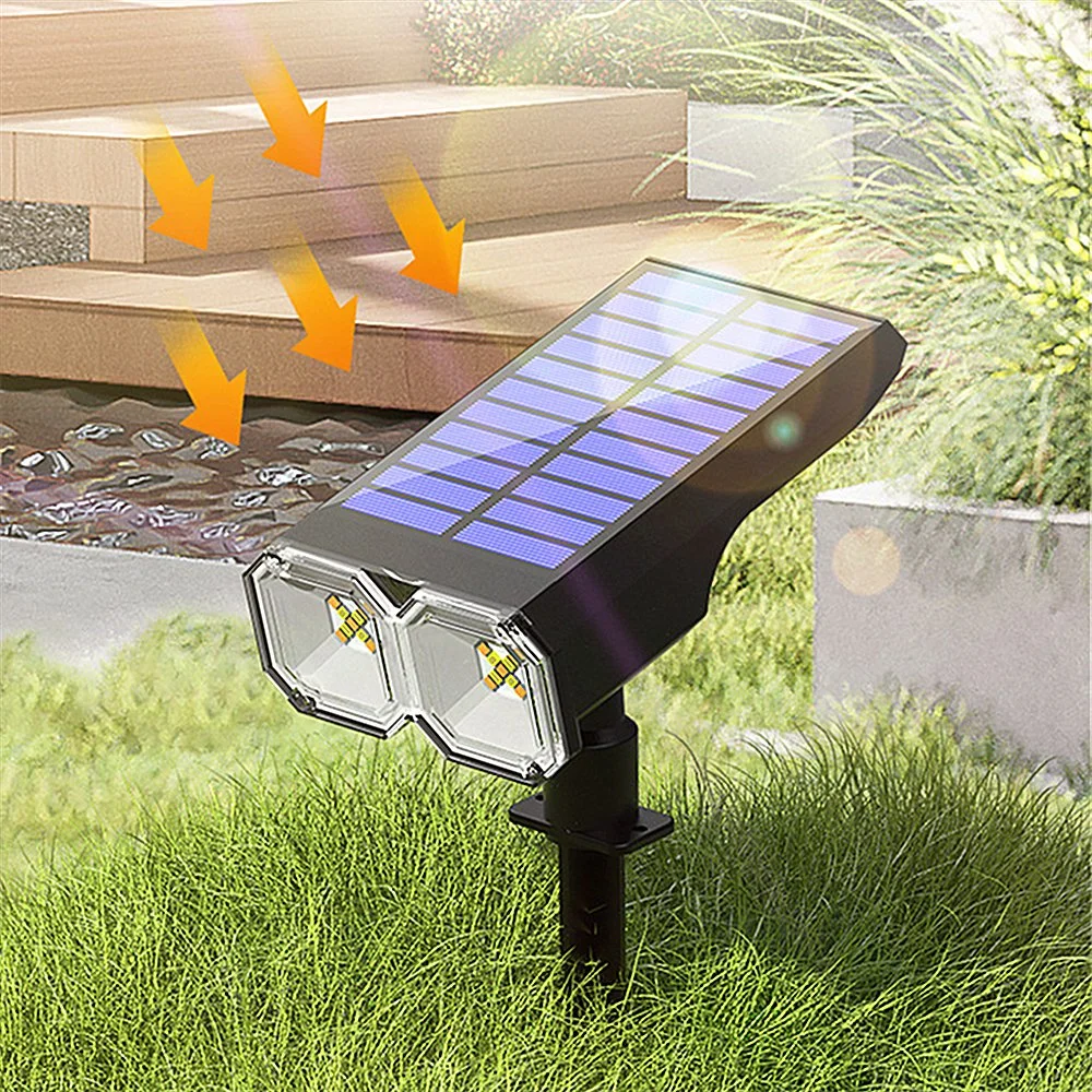 New High Brightness LED Solar Garden Light for Outdoor Yard Driveway