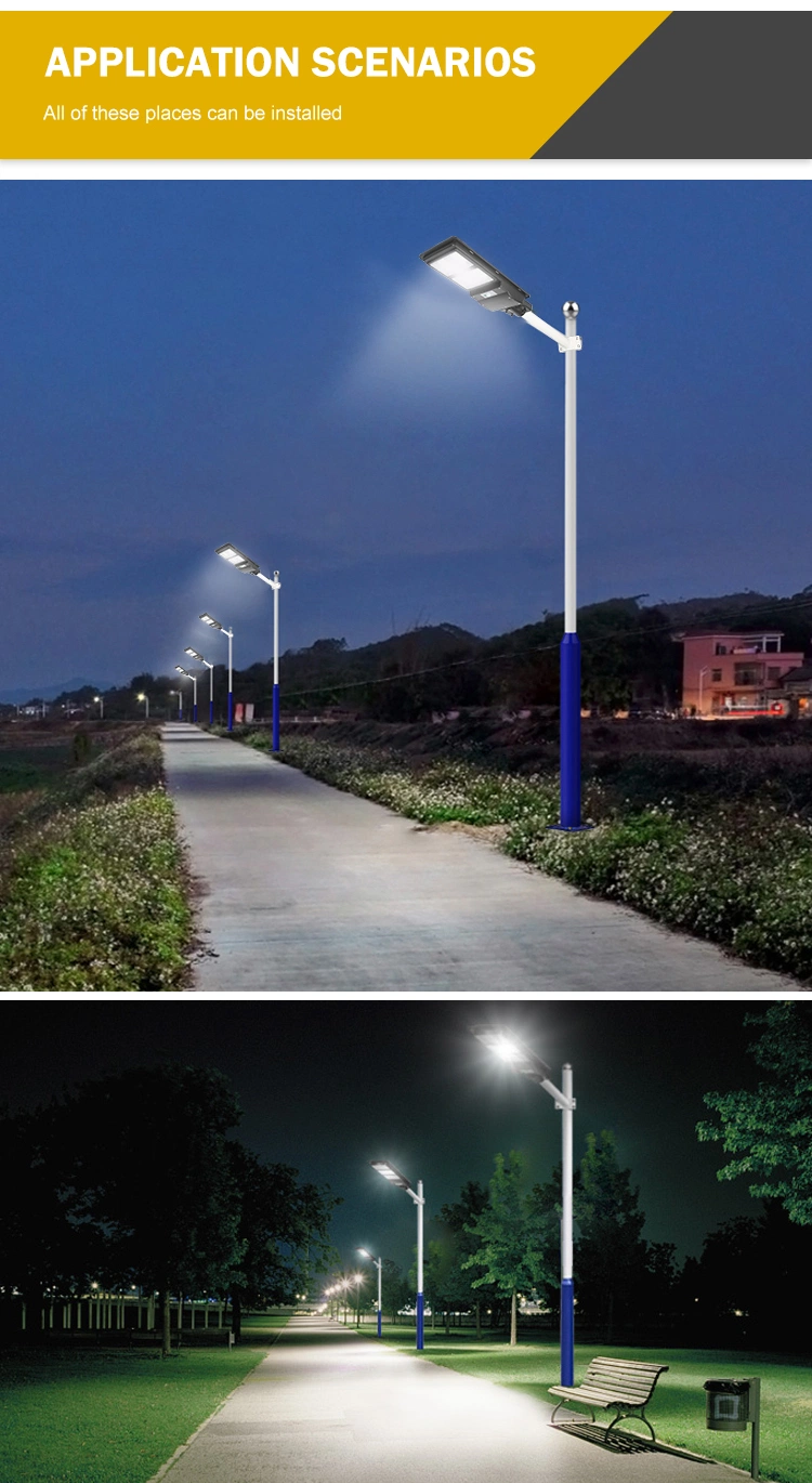 Outdoor Garden Path Wall Lamp Solar Street Light