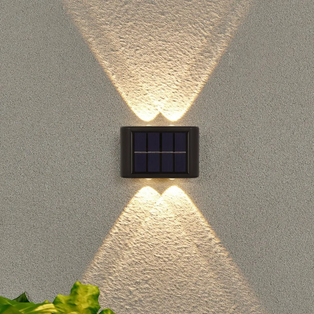 Down Wall Light Solar Decorative Lighting Patio Outdoor Fence Solar Ci25142