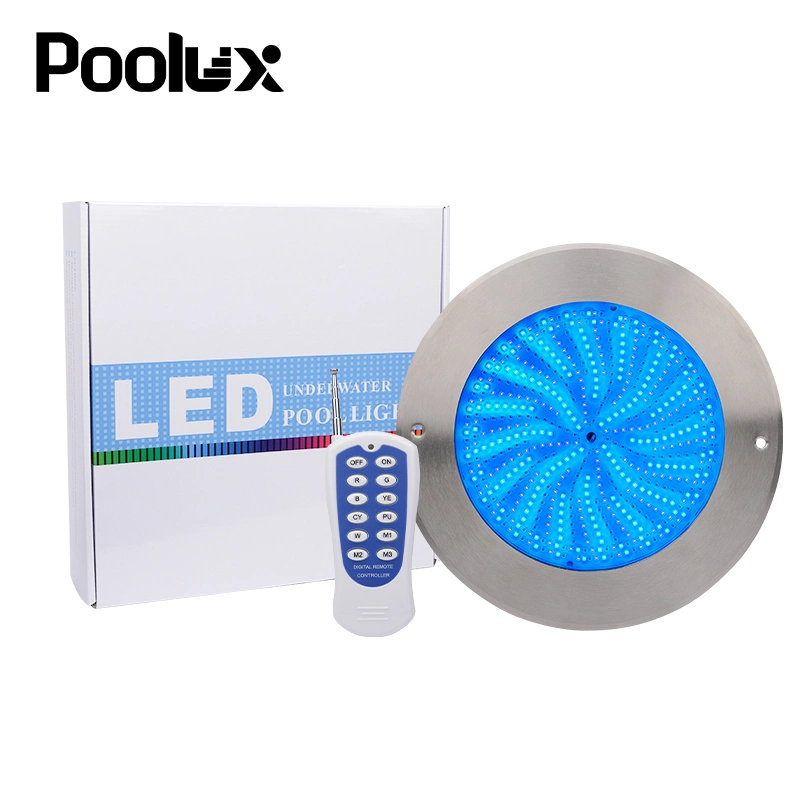 Stainless Steel IP68 RGB Nicheless 12V Low Voltage Wall Mounted Submersible LED Swimming Pool Light