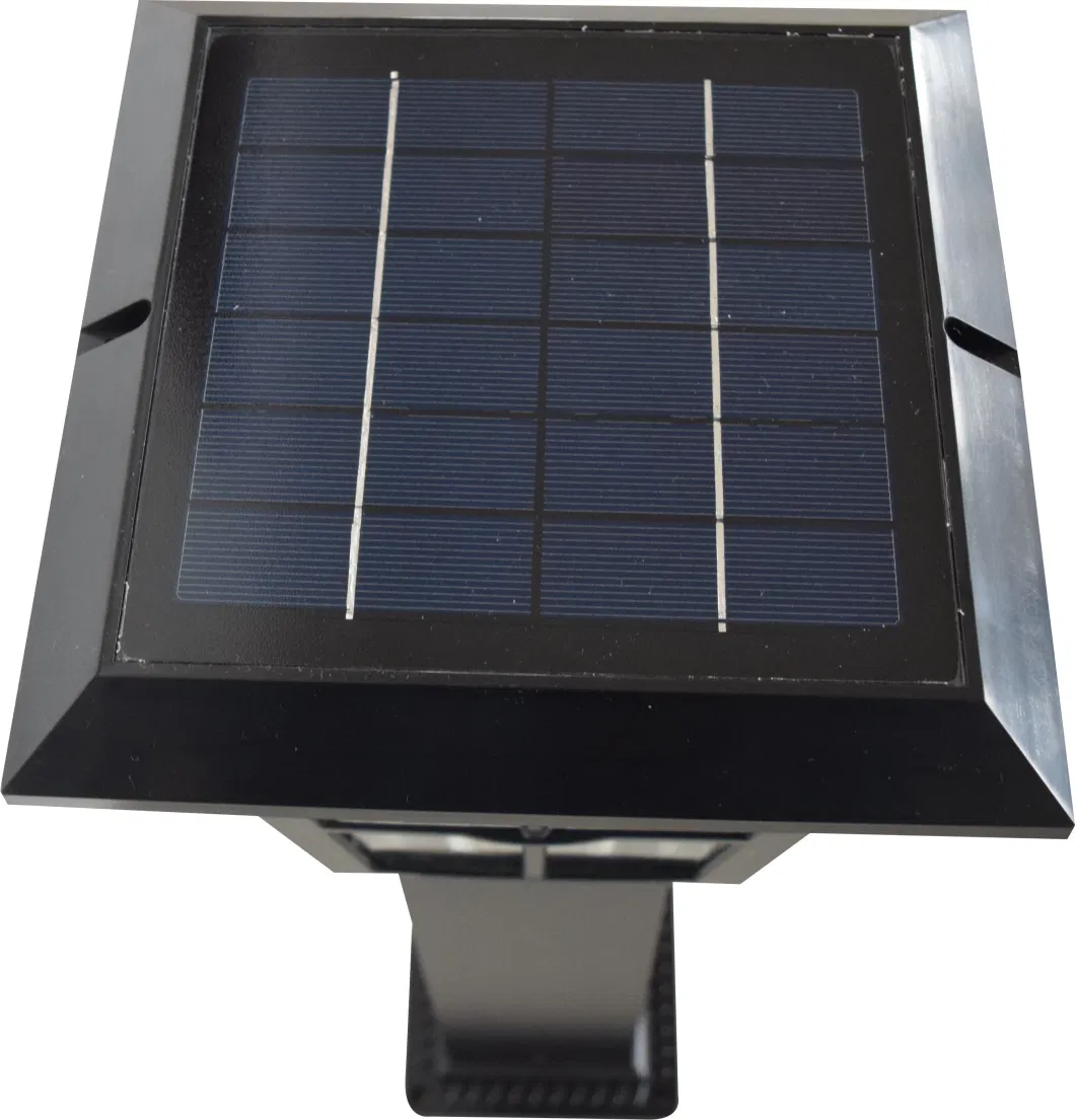 Good Quality Aluminium Solar LED Patio Lamp Installation