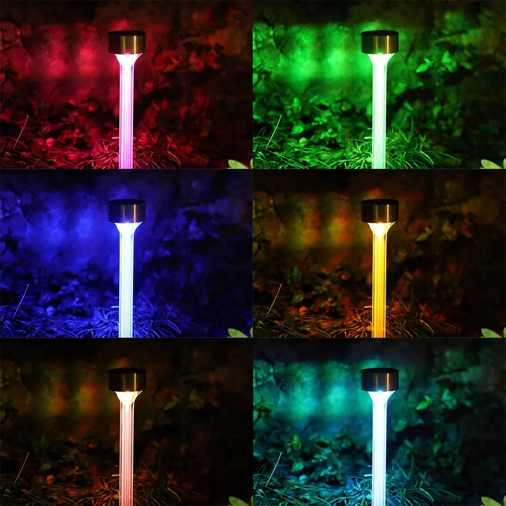 Stainless Steel Waterproof IP65 LED Solar Garden Lights Outdoor Solar Flood Light