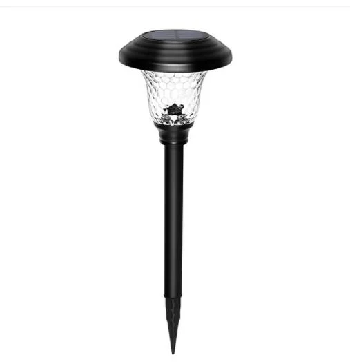 IP44 Waterproof Park Decoration Path Lights Spike Solar Panel Outdoor LED Solar Bollard Lawn Light for Garden