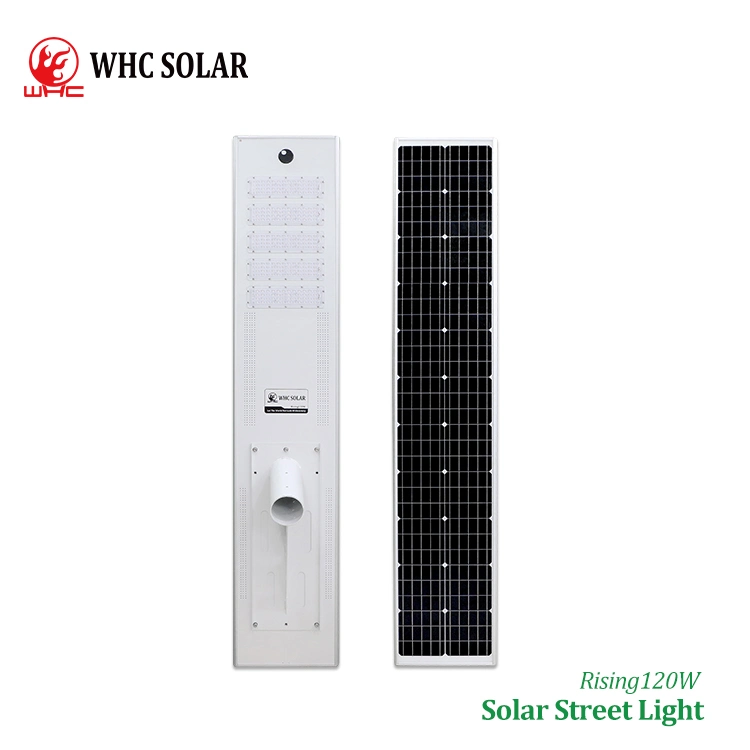 Whc Waterproof IP65 Backyard Wholesale Price 50W 100W 200W 300W 400W Garden Solar Street Lamp Security Flood Lights Wall Lamp All in One Solar LED Street Light