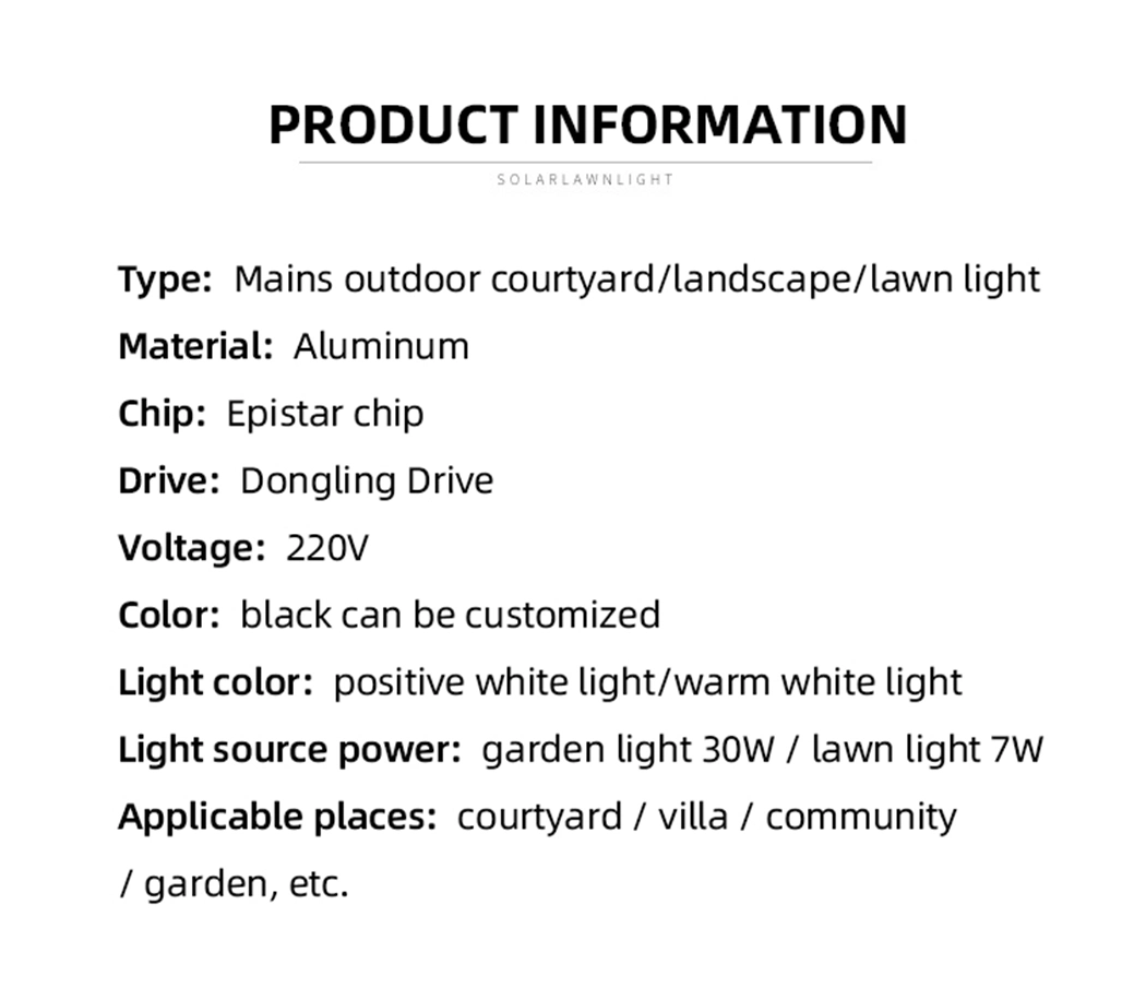 Solar Lights Zigbee Wholesale Waterproof Waterprof Vibrant Street Garden Light