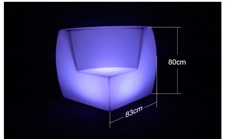 Outdoor Lighting LED Furniture Mueble De LED Patio Furniture Sets Sofa