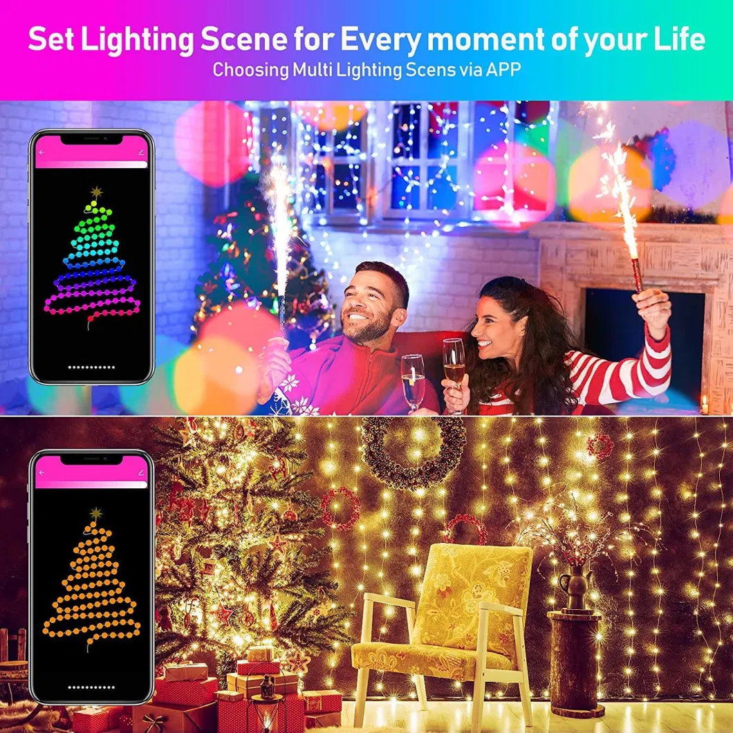 Fairy 16FT/5m Smart Halloween Christmas Twinkle Decorations String Lights