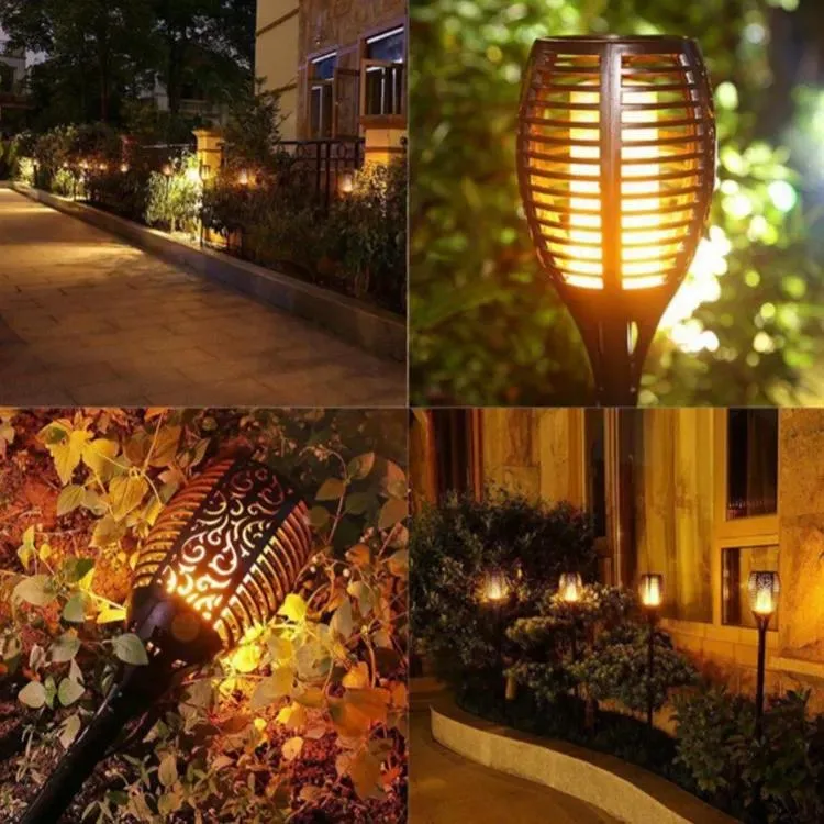 Outdoor LED Lights Solar Powered Garden Decortion Lamp Waterproof for Villa Patio Lawn Pathway Solar Lights