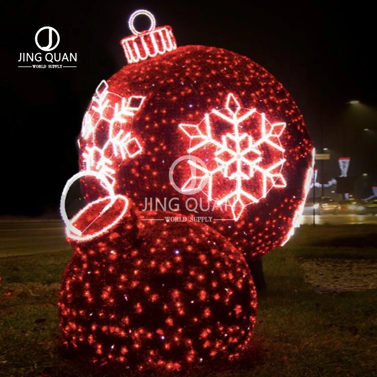 Christmas Party Landscaping Ornament LED Arch Ball Motif Lights Commercial Customized Lights Luxury Lighting Decoration