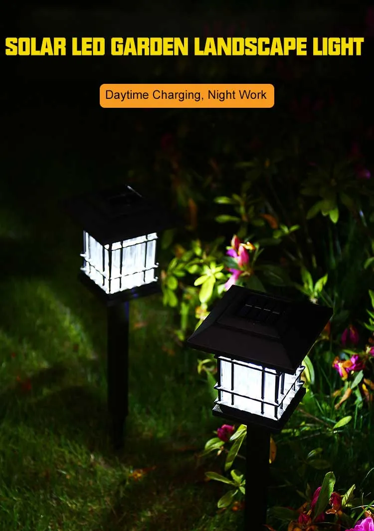 Brightenlux Wholesale Solar Powered Outdoor Ground Light, Bright Waterproof LED Solar Garden Lawn Light Outdoor