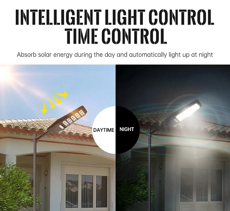 LED Solar Power Street Light Motion Sensor IP65 Waterproof Integrated Lithium Battery Path Light Outdoor Yard Solar Street Light