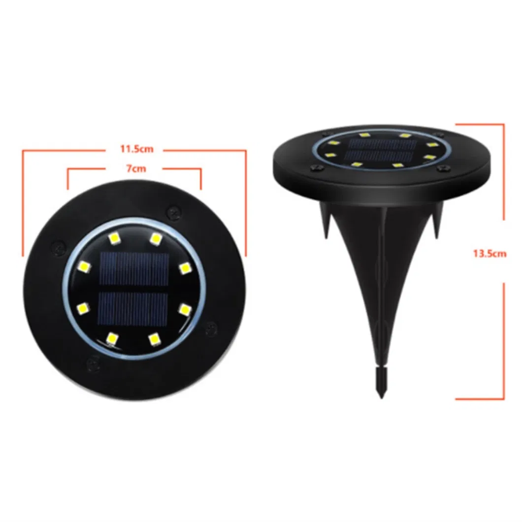 Solar Power Light for Garden Path Floor Lights LED Solar Yard Lamp