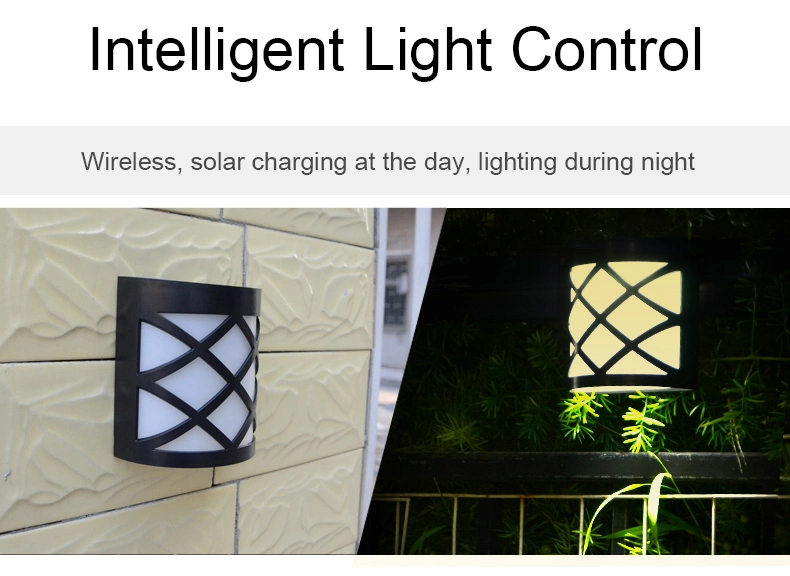 High Lumen High Power Courtyard Patio Yard Walkway Pathway Lawn Garden Solar Light Outdoor Waterproof LED Solar Street Lamp