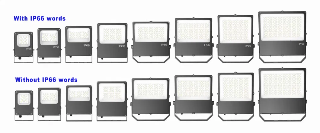 Factory Price 100W 150W 200W 300W 400W Sport Filed Outdoor Stadium Garden Landscape Tennis Court Yard IP66 Waterproof Dustproof Roadway Square LED Flood Light