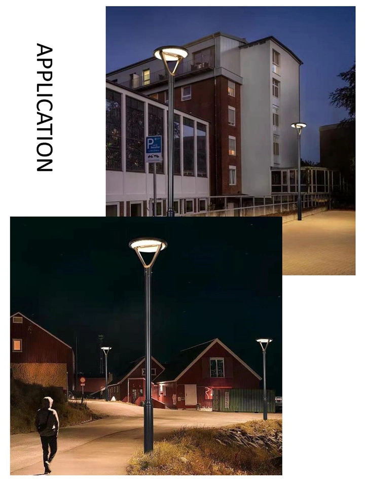 Solar LED Street Road Path Park Courtyard Garden Lamp Light High