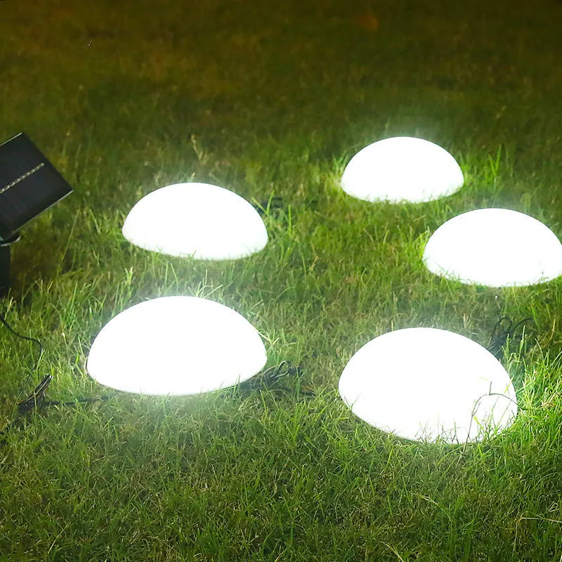 Solar LED Road Ground Inserted Garden Lawn Lights IP65 Waterproof Decorative Lights